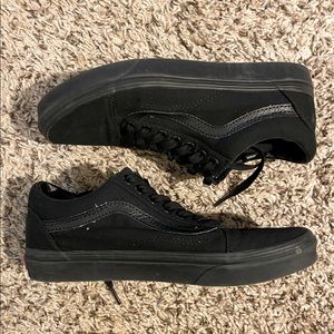Vans Old Skools Canvas All Black